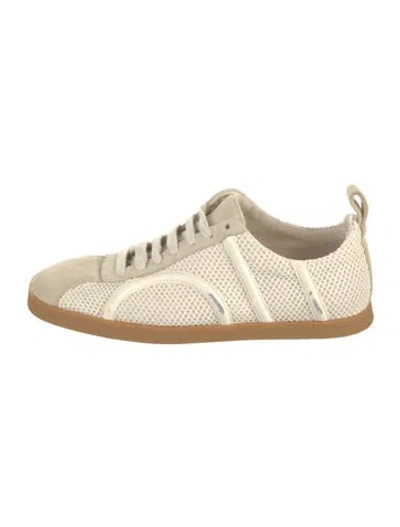 Pre-owned Totême Mesh Sneakers In Neutral