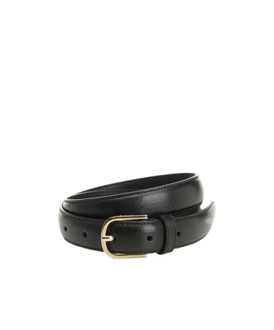 Totême Metal Buckle Belt In Brown