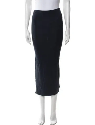 Pre-owned Totême Midi Length Skirt In Blue
