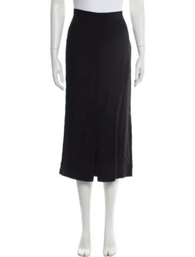Pre-owned Totême Midi Length Skirt In Blue