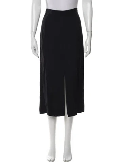 Pre-owned Totême Midi Length Skirt In Blue
