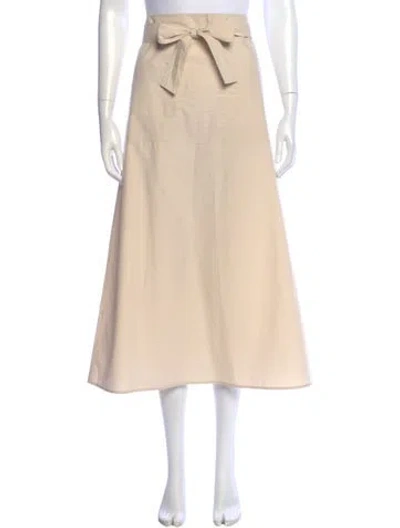 Pre-owned Totême Midi Length Skirt In Neutral