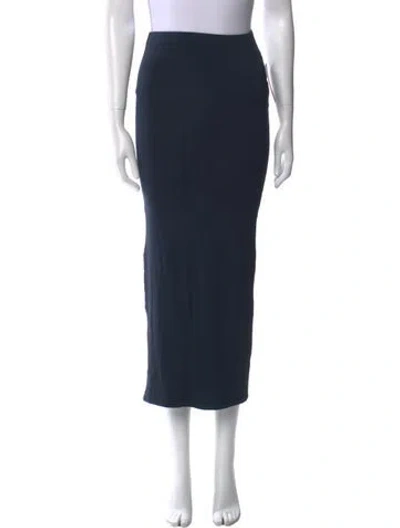 Pre-owned Totême Midi Length Skirt W/ Tags In Blue