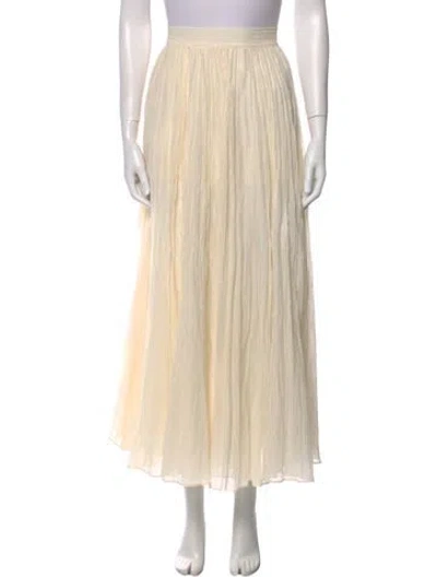 Pre-owned Totême Midi Length Skirt W/ Tags In Neutral