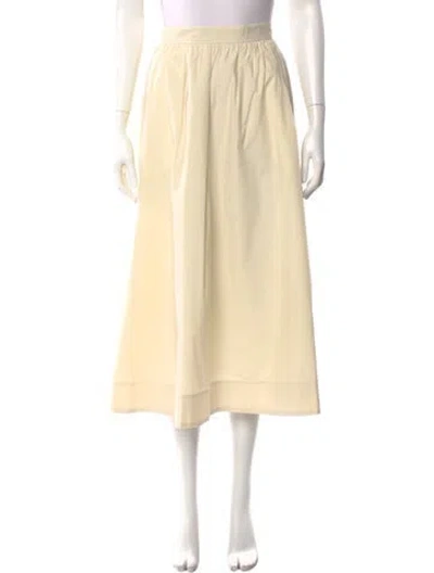 Pre-owned Totême Midi Length Skirt W/ Tags In Neutral