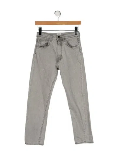 Pre-owned Totême Mid-rise Straight Leg Jeans In Multi