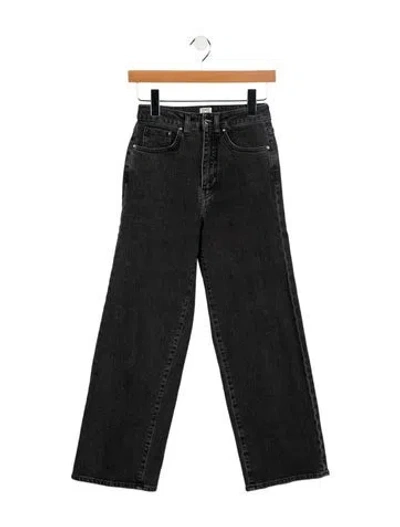 Pre-owned Totême Mid-rise Wide Leg Jeans In Grey