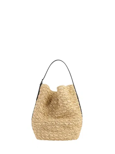 Totême Mini Chic Tote Bag In Sand