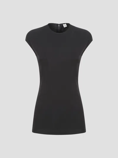 Totême Toteme Mini Essential Top In Black