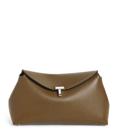 TOTÊME MINI LEATHER T-LOCK TOP-HANDLE BAG