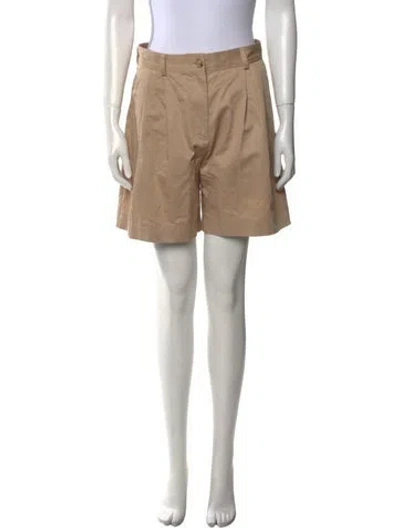 Pre-owned Totême Mini Shorts In Neutral