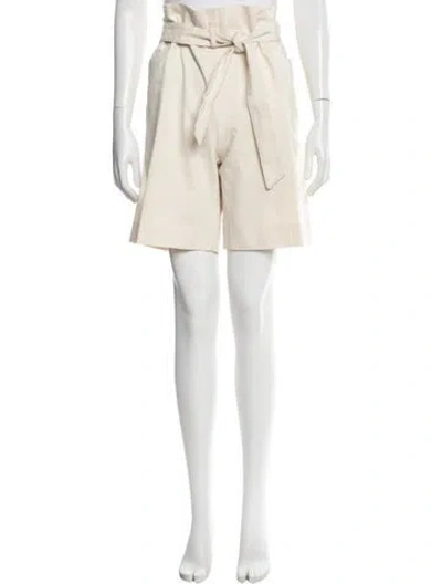 Pre-owned Totême Mini Shorts In White