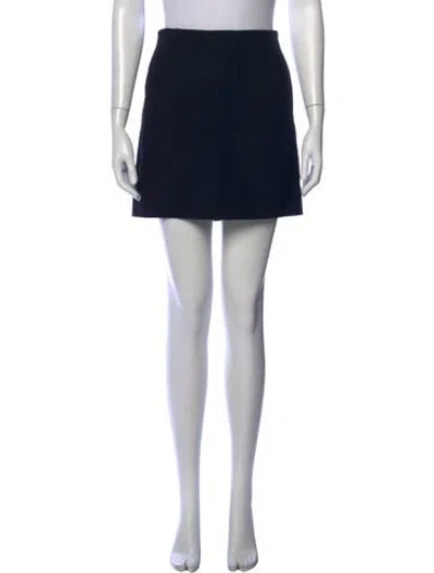 Pre-owned Totême Mini Skirt In Black