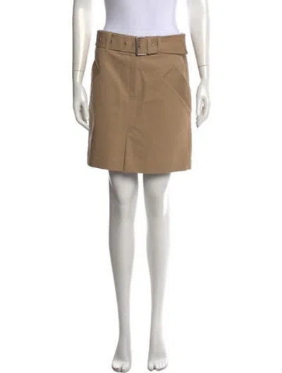 Pre-owned Totême Mini Skirt In Neutrals