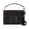 Totême Toteme Mini-t Flap Bag In Black