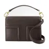 Totême Toteme Mini T-flap Bag In Brown