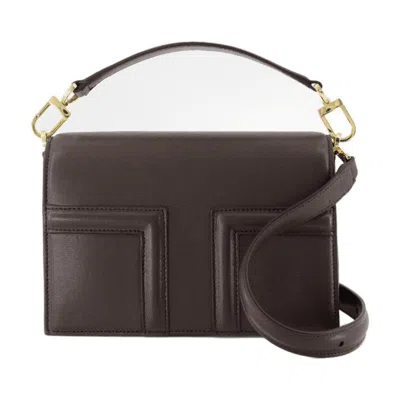 Totême Toteme Mini T-flap Bag In Brown