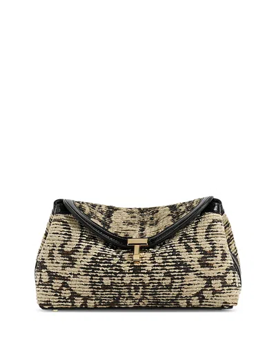 Totême Mini T Lock Paisley Clutch In Multi