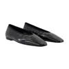 Totême Toteme Minimalist Ballerinas In Black
