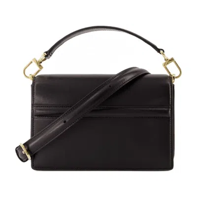 Totême Toteme Mini-t Flap Shoulder Bag  Black