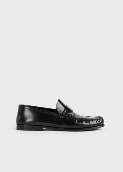 Totême Moccasin Loafers Black