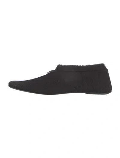Pre-owned Totême Moccasins In Black