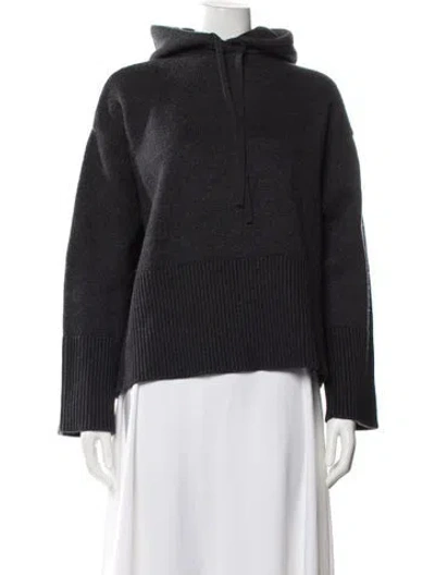 Pre-owned Totême Mock Neck Sweater In Gray
