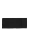 Totême Compact Knit Headband In Black