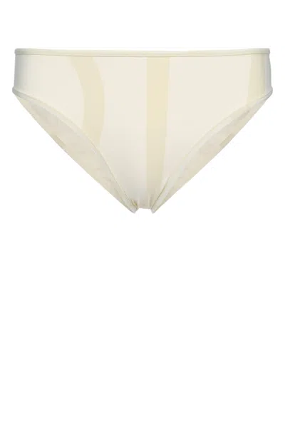 Totême Monogram Bikini Bottoms In Neutral