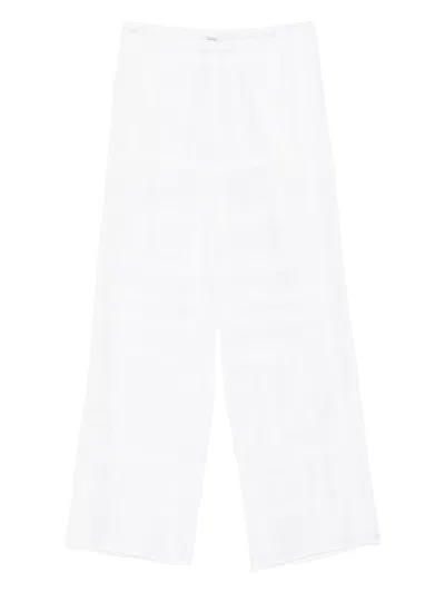 TOTÊME MONOGRAM CROCHET TROUSERS