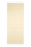 Totême Toteme Monogram Fringe Scarf