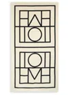 Totême Toteme Monogram-jacquard Beach Towel In Multi