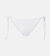 Totême Monogram Jersey Bikini Bottoms In White