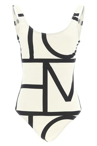 TOTÊME MONOGRAM ONE-PIECE SWIMSUIT