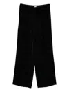 Totême Toteme Monogram Pajama Trousers In Black