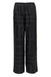 Totême 'monogram' Pants In Multi