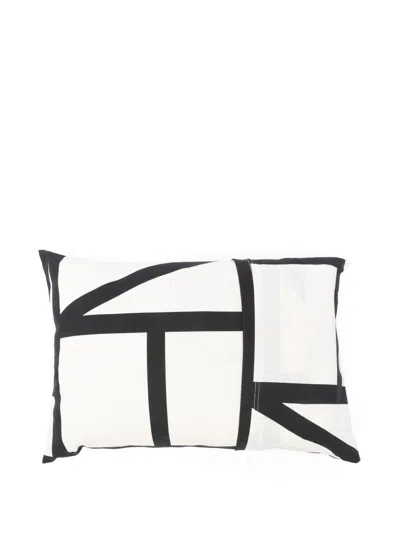 Totême Toteme Monogram Pillow In White