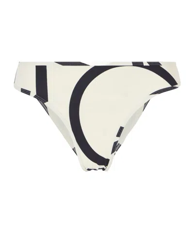 Totême Monogram Printed Bikini Brief In Multi
