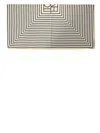 Totême Geometric Monogram Print Silk Scarf