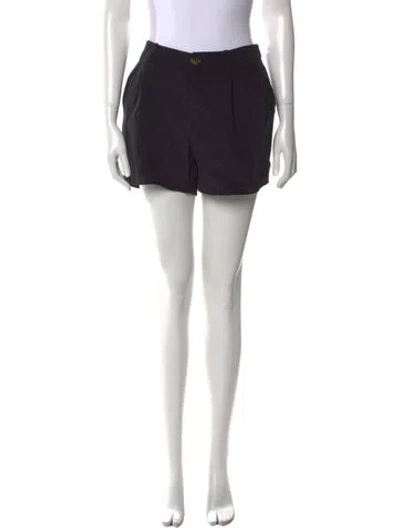 Pre-owned Totême 'nairobi' Mini Shorts In Black