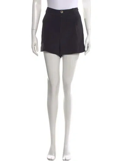 Pre-owned Totême Nairobi Mini Shorts In Black