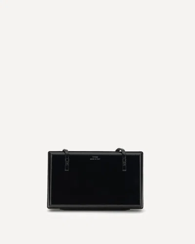 Totême Naplack Cocktail Shoulder Bag In Black