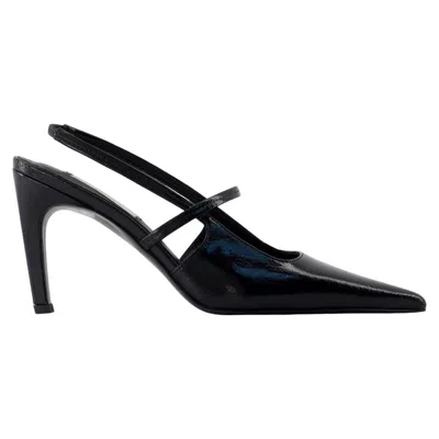 TOTÊME NAPLACK STILETTO SLINGBACKS - TOTEME - LEATHER - BLACK