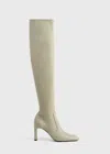 Totême Nappa Over-the-knee Boots Rye In Brown