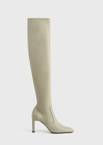 Totême Nappa Over-the-knee Boots Rye In Brown