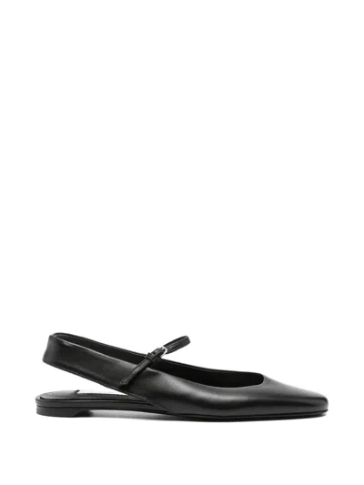 Totême Nappa Slingback Mary Jane In Black