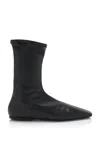 Totême Nappa Sock Boots In Black