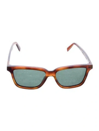 Pre-owned Totême Narrow Tinted Sunglasses W/ Tags In Brown