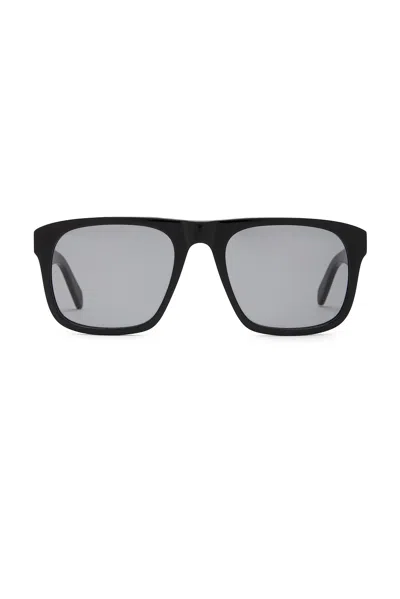 Totême Navigator Sunglasses In Black