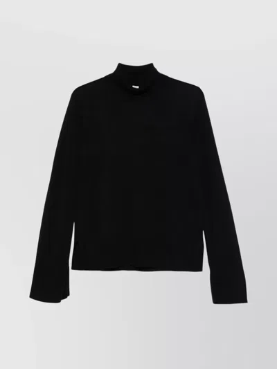 Totême Neckline Sweater With Slit Sleeves